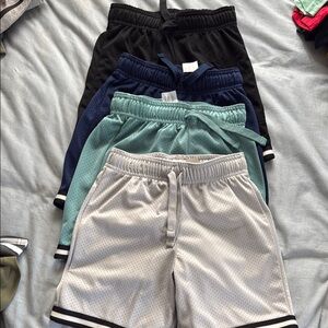 Lot of FOUR boys, play shorts.  Size 6